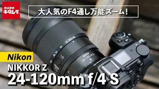 【レンズレビュー】ニコン NIKKOR Z 24-120mm f/4 S｜あらゆる撮影をこれ一本で！