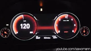 2013 BMW 520d Limousine 184 HP 0-100 km/h Acceleration