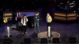 Randy Travis & Josh Turner inducting Scotty McCreery into The Grand Ole Opry.