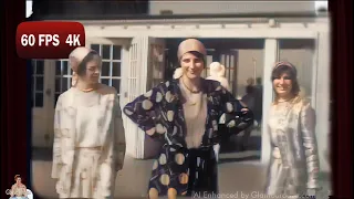 1920s College Girls - c.1927 | Atlantic City [ 60 fps]