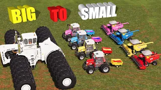KING OF SMALL TRACTORS! RIGITRAC ELECTRIC TRACTOR AND MINI HARVESTERS! COLORFUL GRASS HARVEST! FS19