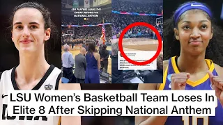 LSU Women's Basketball Gets DESTROYED For DISRESPECTING National Anthem, Get Beat By Patriotic Iowa!