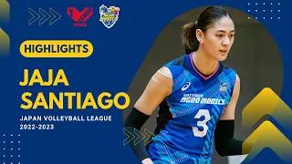 Japan Volleyball League 2022/2023 Jaja Santiago Highlights