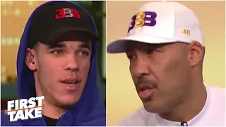 [FULL] Lonzo and LaVar Ball's 2017 First Take interview