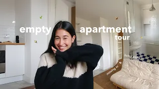 I got a flat! | moving vlog & empty apartment tour