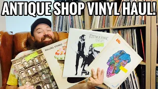 Antique Shop Vinyl Record Haul! Classic Rock, Hip-Hop, Blues, Funk...