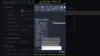AutoCAD Tips 25 Dimension With Specific Layer #Shorts