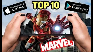 ТОП 10 САМЫЙ  ЛУЧШИХ MARVEL БЕСПЛАТНЫХ ИГР НА АНДРОИД/iOS 2018 +ССЫЛКИ НА СКАЧИВАНИЕ