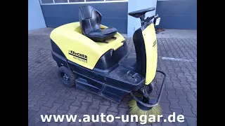 Kärcher KM 100 / 100 R Aufsitzkehrmaschine Benzin www.auto-ungar.de