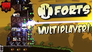 MULTIPLAYER SKIRMISH and CO-OP! Forts Multiplayer Gameplay Ep4