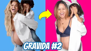 UM DIA INTEIRO IMITANDO FOTOS DE GRÁVIDA EM PARIS | RÊ ANDRADE