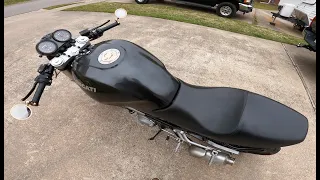 Ducati Monster 750 (Sound Test with Zoom H1n)