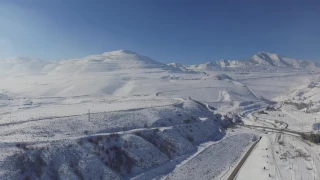 Drone Flight Over Copperton Utah - Phantom 3 Standard