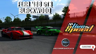 Live For Speed Race Replay # Fera 488 GT3 @ Blackwood