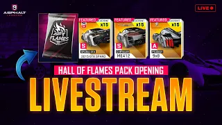 Asphalt 9 Live 9/3/23 | Hall of Flames Pack Opening | AHMED IS LUCKIER THAN MY WIFE!!!