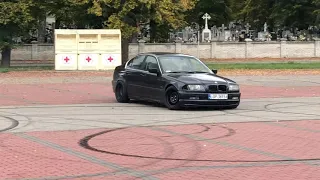 Bmw E46 2.5 upalanie, drift, latanie.