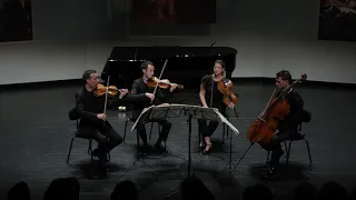 The Quatuor Ebène plays Beethoven quartet Nr. 5 A major