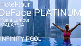 🩷 MALAYSIA🇲🇾NEVER BELIVE🩷 how beautiful🩷Deface Platinum- hotel,INFINITY POOL