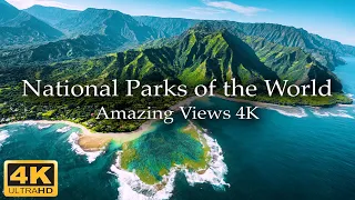 National Parks of the World Amazing Views 4K