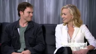 Yvonne Strahovski & Micheal C. Hall Dexter- Comic Con San Diego 2012