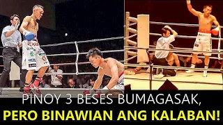 Pinoy 3 Beses Bumagsak, Pero Binawian ang Kalaban!