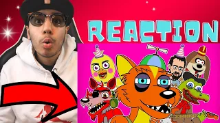 ♪ WILLY'S WONDERLAND THE MUSICAL REMIX - Animated Song | Reaction!