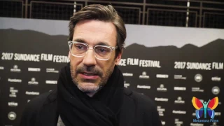Matt Duhamel Talks With John Hamm - Sundance Film Festival 2017 - Marjorie Prime