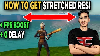 How To Get Stretched Resolution In Fortnite Chapter 3 Season 2! - Faze Martoz Stretched Res!