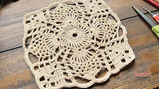 Crochet Pineapple Stitch Doily