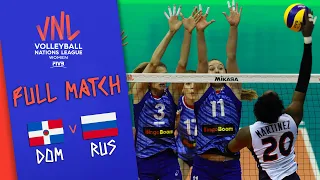 Dominican Republic 🆚 Russia - Full Match | Women’s Volleyball Nations League 2019