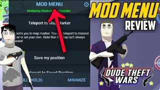 Mod Menu in Dude Theft Wars 😅