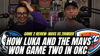 Mavs-Thunder REVIEW! How Dallas got Game 2 in OKC