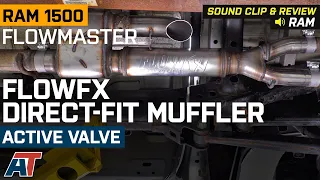 2009-2018 RAM 1500 5.7L Flowmaster FlowFX Direct-Fit Muffler with Active Valve Sound Clip & Review