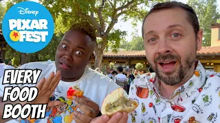 We Tried Every New Food Booth at Pixar Fest in Disney California Adventure!