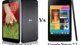 LG GPAD vs GOOGLE Nexus 7 Verizon 4G LTE