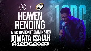 Heaven Rending Ministration From Minister Jomata Isaiah at COZA 12DG 2023, Day 11 | 12-01-2023