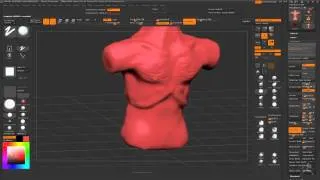 Torso Dynamesh Sculpt