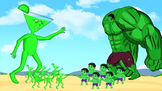 TEAM HULK PREGNANT vs TEAM MONSTER RADIATION : Monsters Ranked From Weakest To Strongest