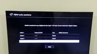 Sony TV Diseqc Ayarlaması