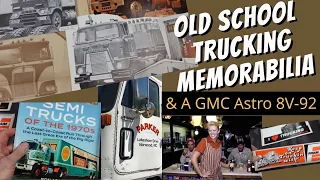 GMC Astro Detroit Diesel 8V-92 & Old School Trucking Memorabilia