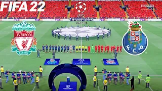 FIFA 22 | Liverpool vs FC Porto - 2021/22 UCL UEFA Champions League - Full Match & Gameplay