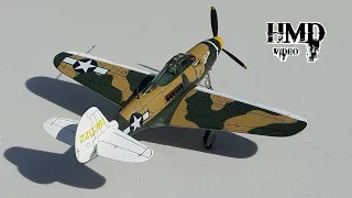 Bell P-39 Airacobra, American USAAF World War 2 Fighter, 1:72 Diecast Model DeAgostini