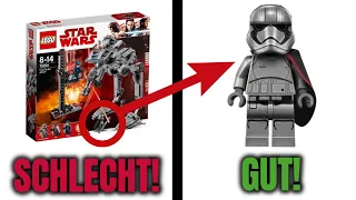 Die TOP 10 schlechtesten LEGO Sets mit GUTEN Minifiguren!