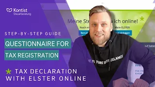 Questionnaire for tax registration with ELSTER online 2022 | Step-by-Step Guide