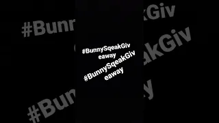 #BunnySqeakGiveaway