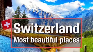 Top 6 Amazing Places in Switzerland 4K - Travel Video