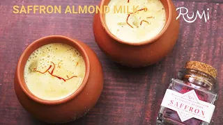 Rumi Spice | Recipes | Saffron Almond Milk (Kesar Badam Doodh)