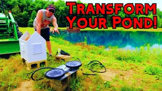 DIY Pond Aeration - One Acre Pond Aerator