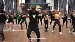 Damion - BG dancers - DANCEHALL STEPS  - Groove Afro Caribbean Weekend