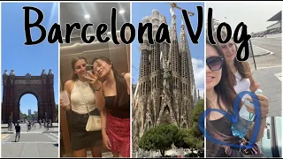 Barcelona Vlog // Girls Trip // Summer trip //